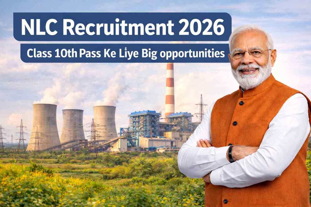 NLC भर्ती 2026: सरकारी PSU में बंपर जॉब्स का मौका — 10वीं पास से ग्रेजुएट तक के लिए सुनहरा अवसर