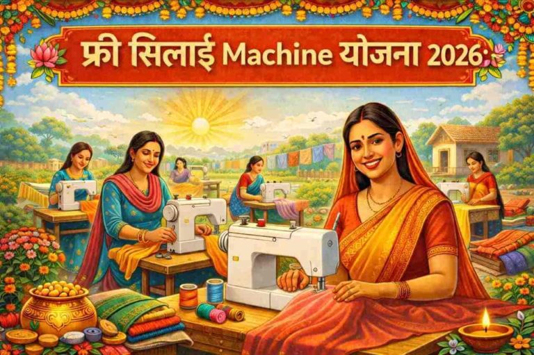 फ्री सिलाई मशीन योजना 2026: महिलाओं के लिए स्वरोजगार का मौका